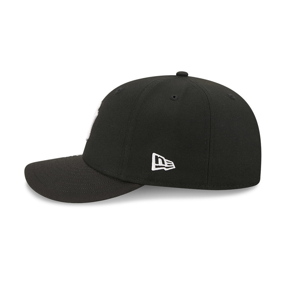 Sort New Era New York Yankees 9FIFTY A-Frame snapback cap med visurf og logo foran, afslappet sportstil