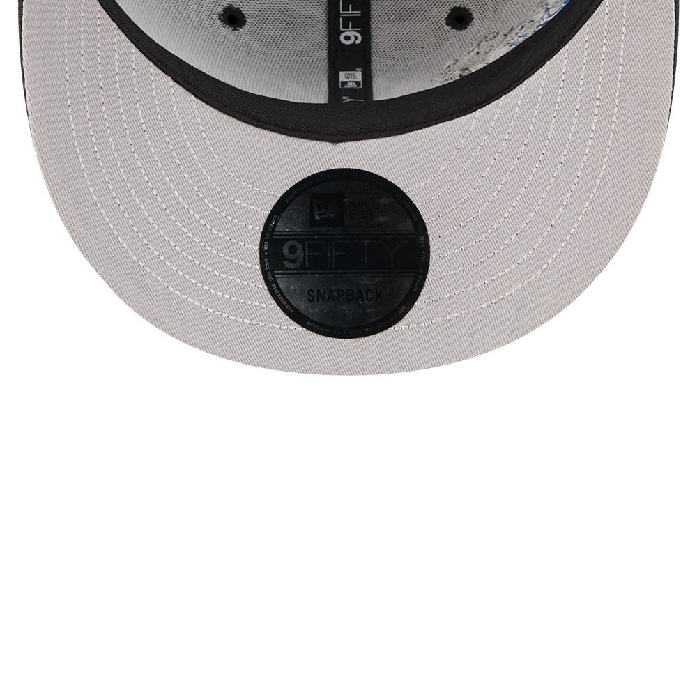 Sort New Era New York Yankees 9FIFTY A-Frame Snapback cap med VISSURF logo og justerbart snapback.