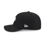 Sort New Era Oakland Athletics 9FIFTY A-Frame snapback cap med visseurf og justerbar rem, flot sportsstil.