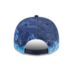 New Era LA Dodgers 9FIFTY A-Frame snapback cap i pastelblå med MLB Deep Water design.