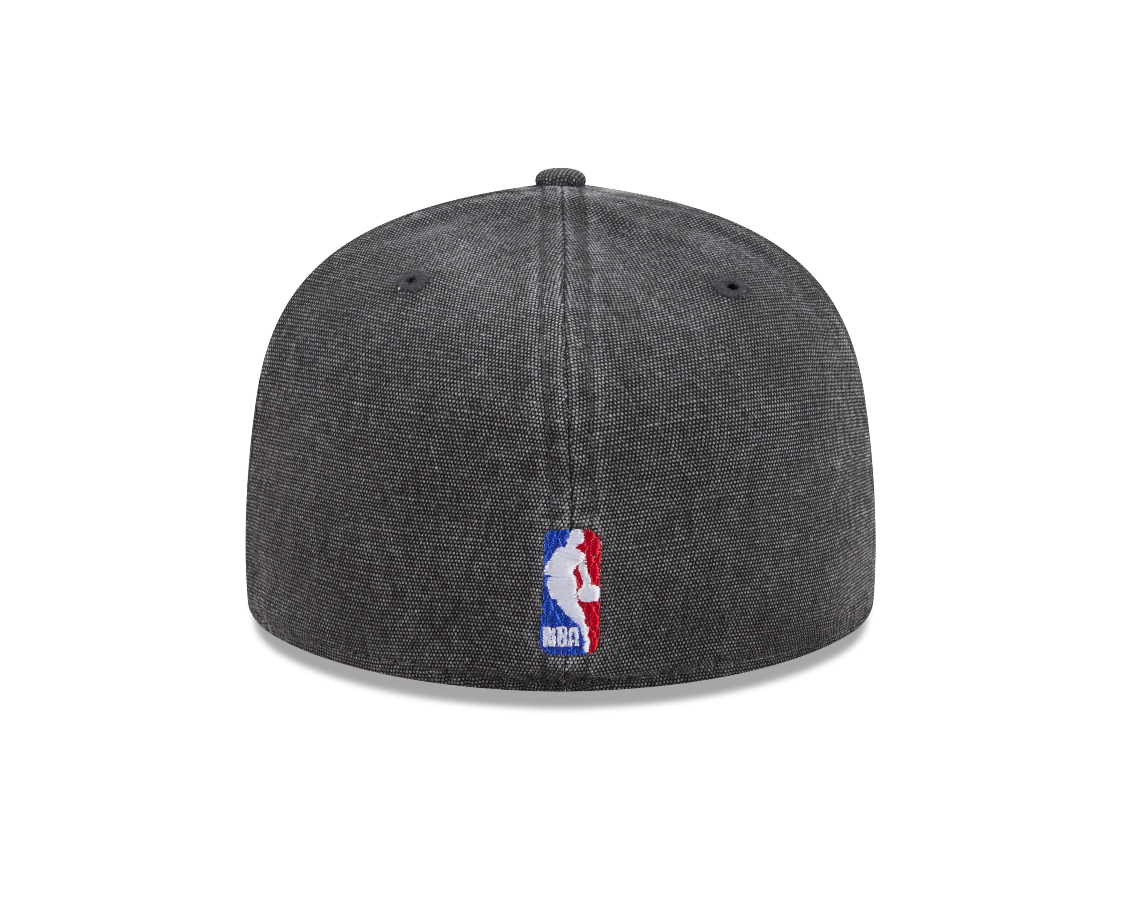 Sort New Era 59FIFTY Fitted Cap med Los Angeles Lakers Hardwood Classic logo, sporty og stilfuld hovedbeklædning