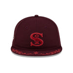 New Era - 9FIFTY Retro Crown - Chicago White Sox - LOURISHES ENERGY - Dark Red - Headz Up 
