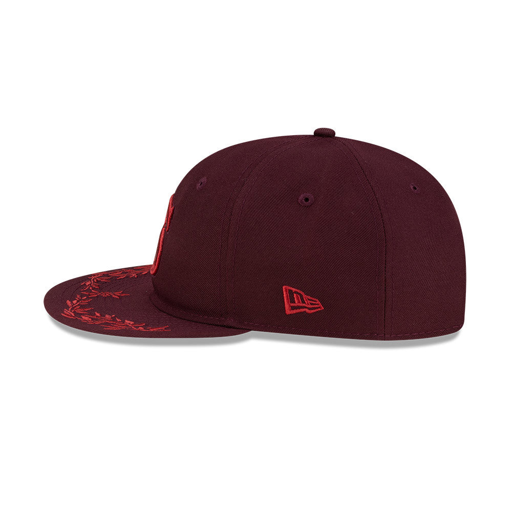 New Era - 9FIFTY Retro Crown - Chicago White Sox - LOURISHES ENERGY - Dark Red - Headz Up 