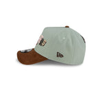 New Era -  9FORTY A-Frame - DIY NOTE ENERGY - Los Angeles Dodgers - Moss Green/Dark Brown - Headz Up 
