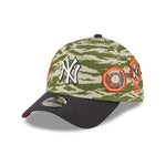 New Era -  9FORTY A-Frame - TIGER CAMO ENERGY - New York Yankees - Green - Headz Up 