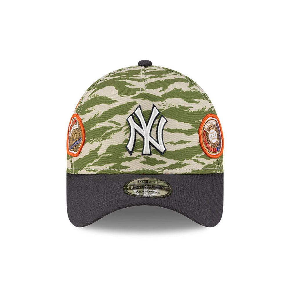 New Era -  9FORTY A-Frame - TIGER CAMO ENERGY - New York Yankees - Green - Headz Up 