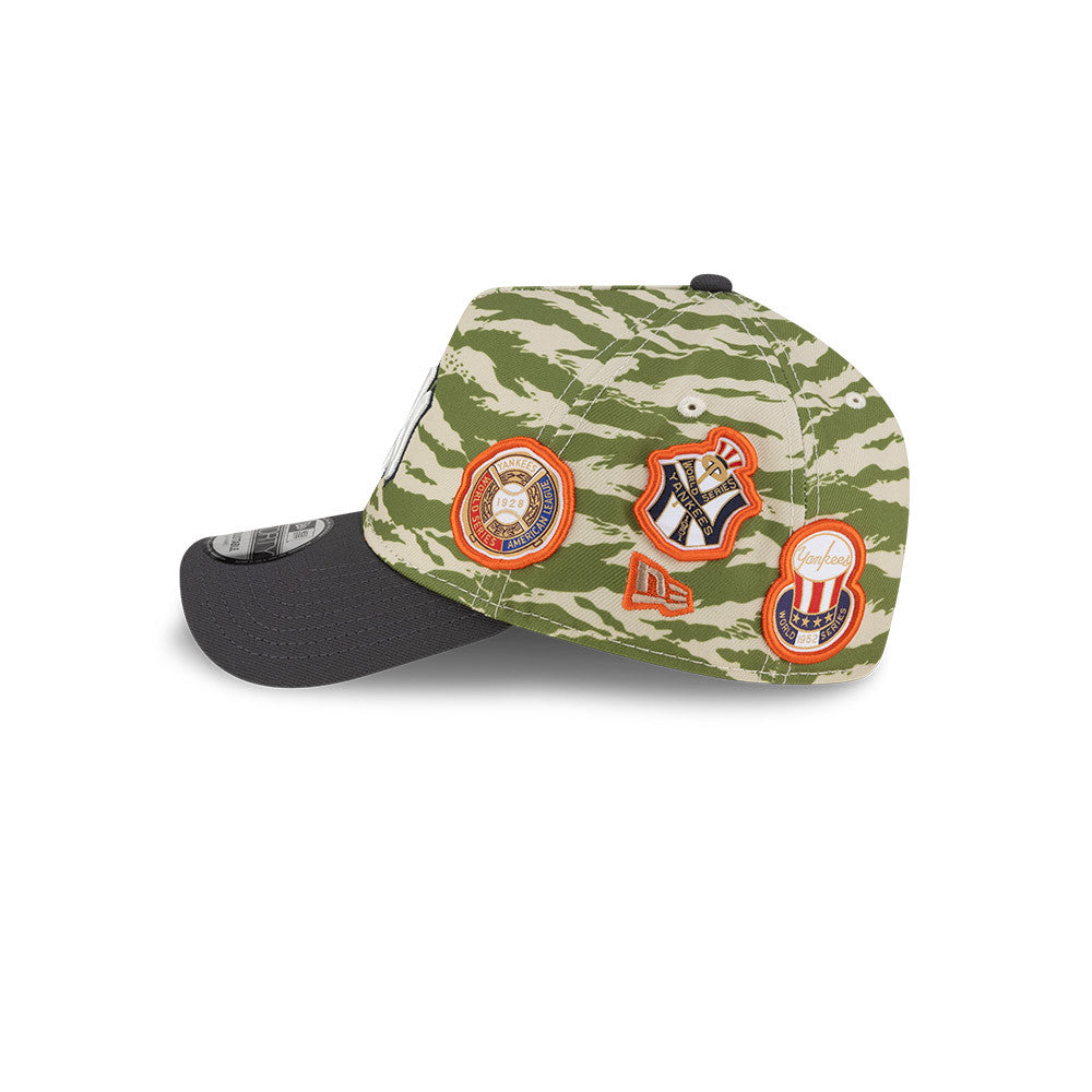 New Era -  9FORTY A-Frame - TIGER CAMO ENERGY - New York Yankees - Green - Headz Up 