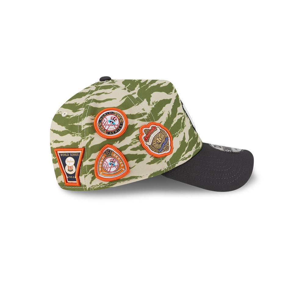 New Era -  9FORTY A-Frame - TIGER CAMO ENERGY - New York Yankees - Green - Headz Up 