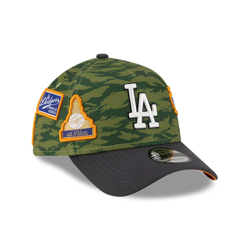 New Era -  9FORTY A-Frame - TIGER CAMO ENERGY - Los Angeles Dodgers - Green - Headz Up 