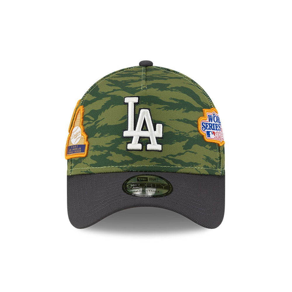 New Era -  9FORTY A-Frame - TIGER CAMO ENERGY - Los Angeles Dodgers - Green - Headz Up 