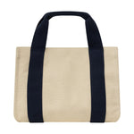 Let taske i lys beige med New Era og New York Yankees logo, mini MLB tote taske til sport og hverdagsbrug