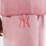 New Era - New York Yankees - MLB WASHED Logo Shorts - Pink - Headz Up 
