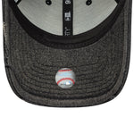 Sort New Era 9FORTY New York Yankees baseballkappe i acid wash denim med justerbart lukning.