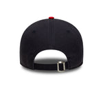New Era New York Yankees 9TWENTY mini washed kontrast cap i navy og rød farve, med justerbart bånd og logo.