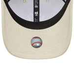 New Era 9FORTY M-CROWN Yankees cap i linned med stenfarvet design, justeret pasform, sportsmønster, foråret og sommeren stil
