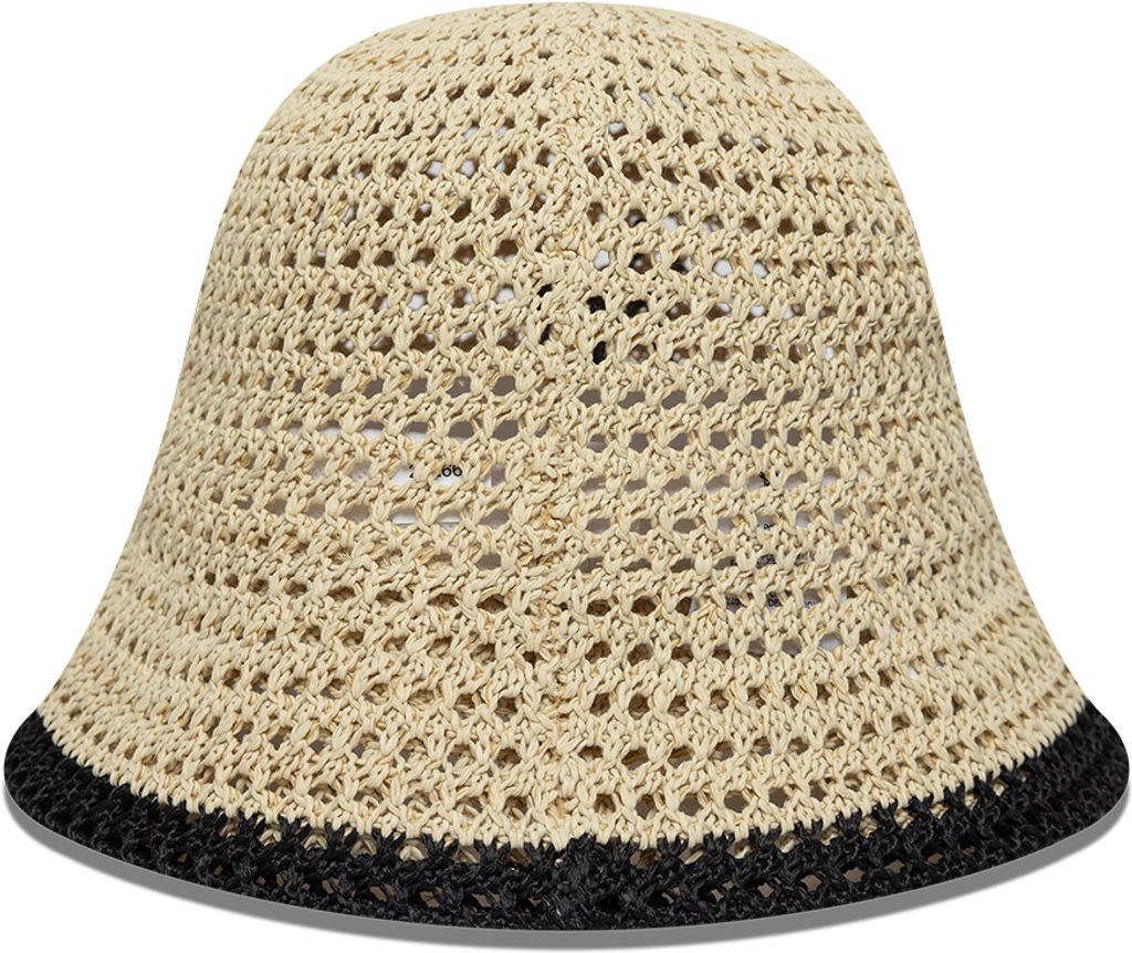 New Era - New York Yankees - WMNS KNITTED BUCKET HAT - Stone/Black - Headz Up 