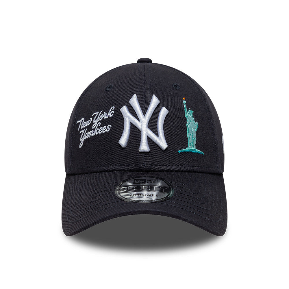 New Era - CITY ICON - 9FORTY - New York Yankees - Navy - Headz Up 