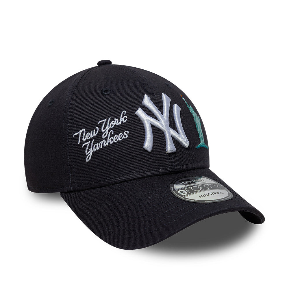New Era - CITY ICON - 9FORTY - New York Yankees - Navy - Headz Up 
