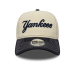 New Era -  9FORTY E-Frame - New York Yankees - Light Chrome/Navy - Headz Up 