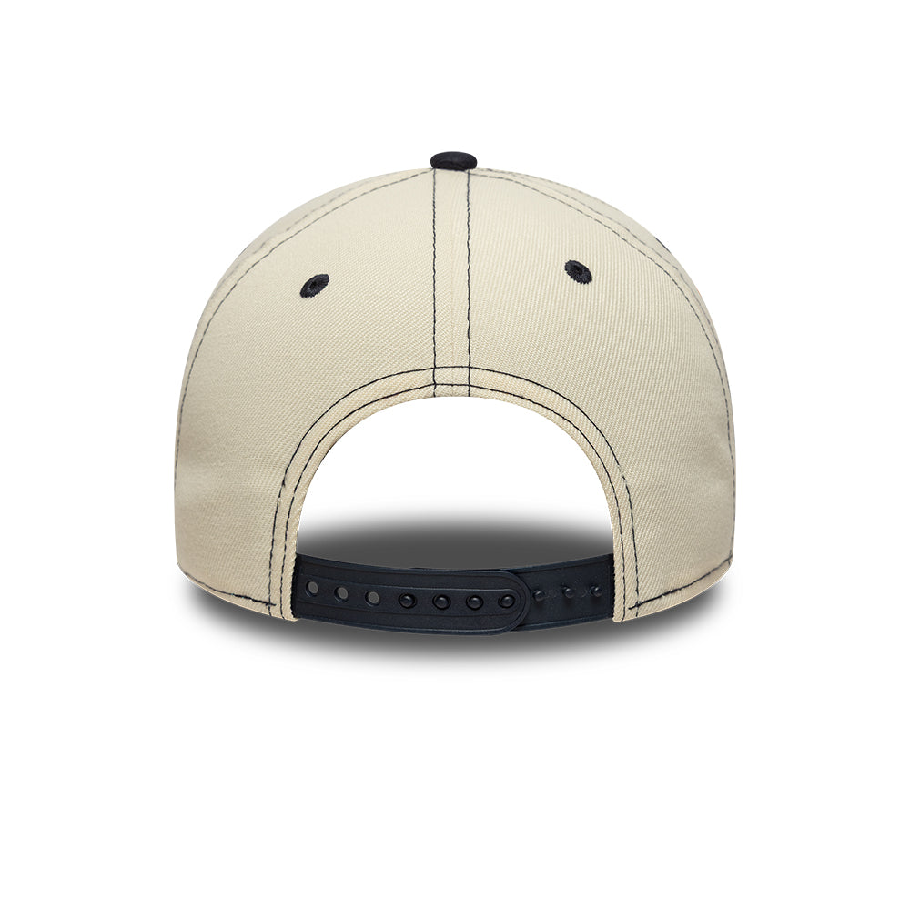 New Era -  9FORTY E-Frame - New York Yankees - Light Chrome/Navy - Headz Up 