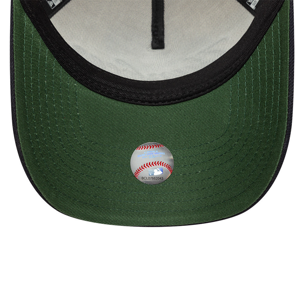 New Era -  9FORTY E-Frame - New York Yankees - Light Chrome/Navy - Headz Up 