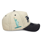New Era -  9FORTY E-Frame - New York Yankees - Light Chrome/Navy - Headz Up 