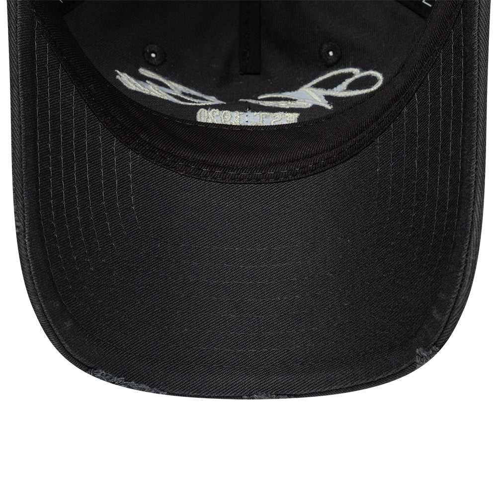 New Era - WASHED DISTRESSED - 9TWENTY A-Frame - Charcoal - Headz Up 