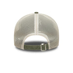 New Era New York Yankees 9TWENTY canvas trucker cap i olivengrøn med mesh bag og justerbar rem.
