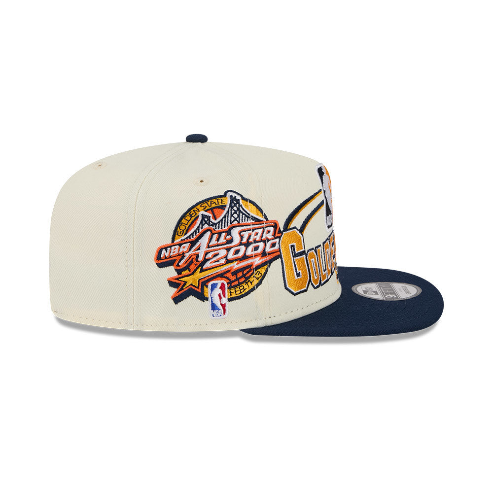 New Era - 9FIFTY A-Frame Snapback - Hardwood Classics - ASG - Golden State Warriors - OTC - Headz Up 