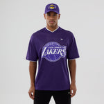 New Era - NFL Oversize Mesh Tee - Los Angeles Lakers - Headz Up 