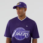 New Era - NFL Oversize Mesh Tee - Los Angeles Lakers - Headz Up 