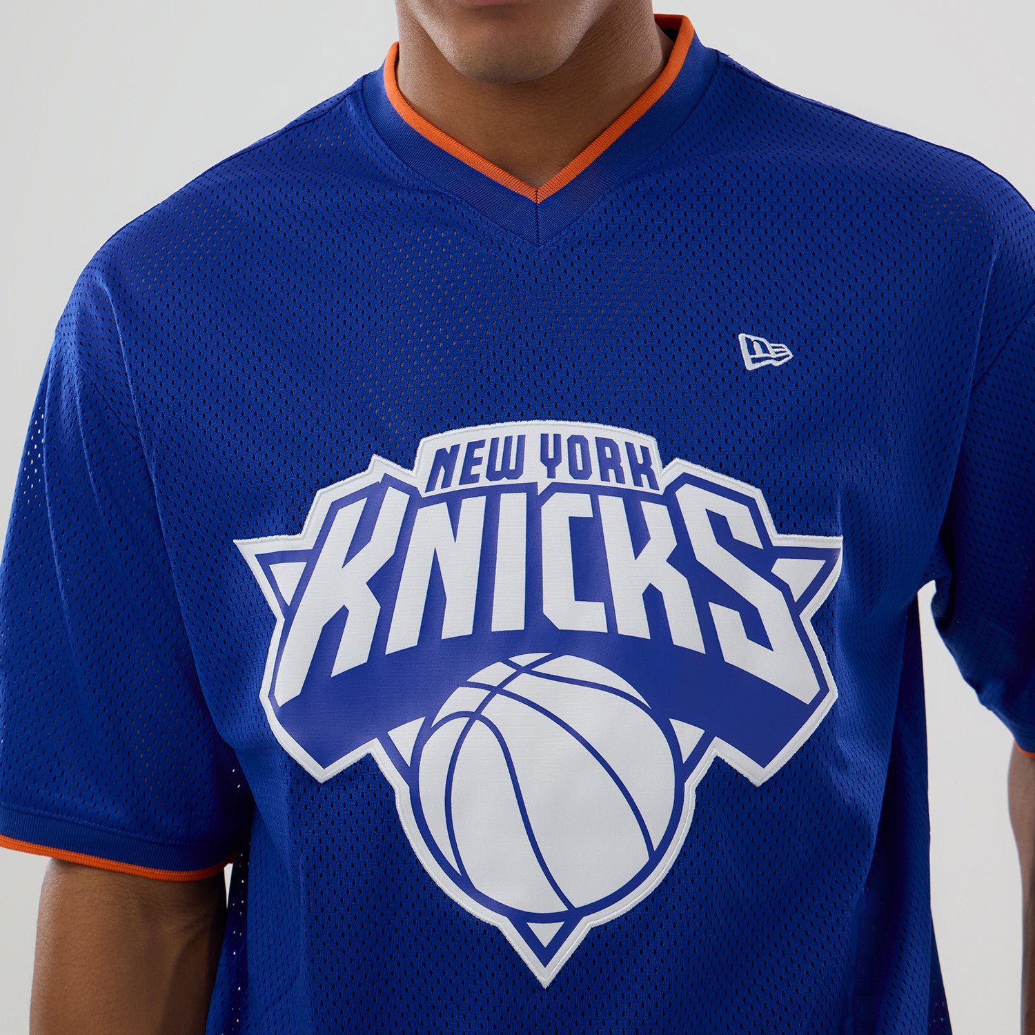 New Era - NFL Oversize Mesh Tee - New York Knicks - Headz Up 