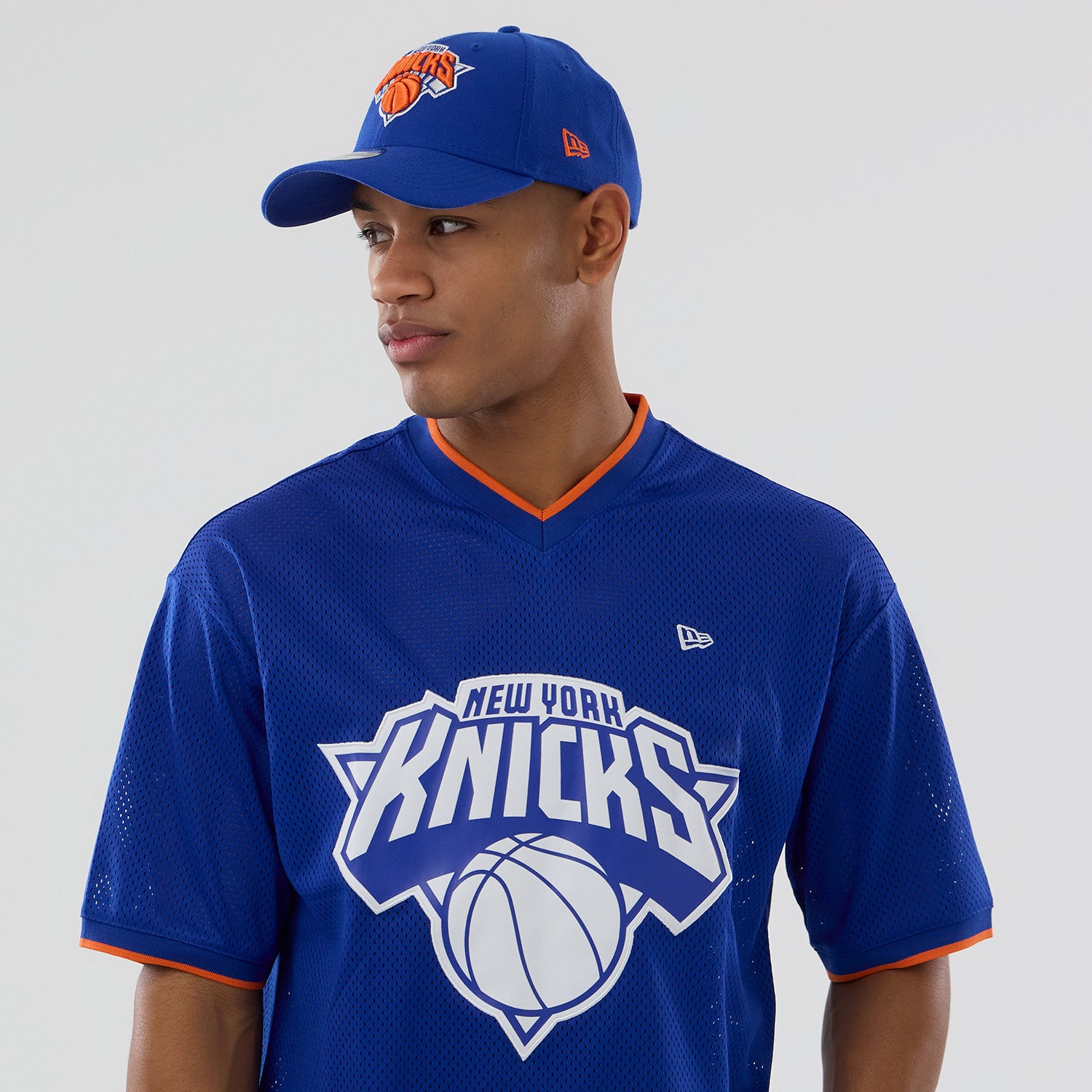 New Era - NFL Oversize Mesh Tee - New York Knicks - Headz Up 