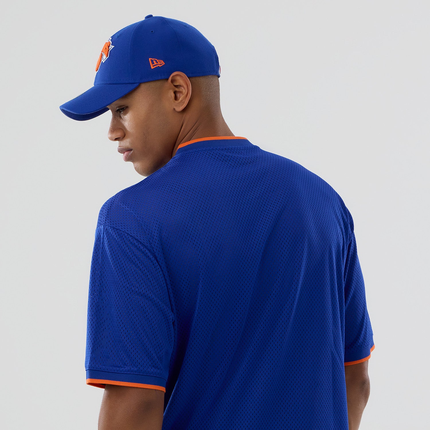 New Era - NFL Oversize Mesh Tee - New York Knicks - Headz Up 
