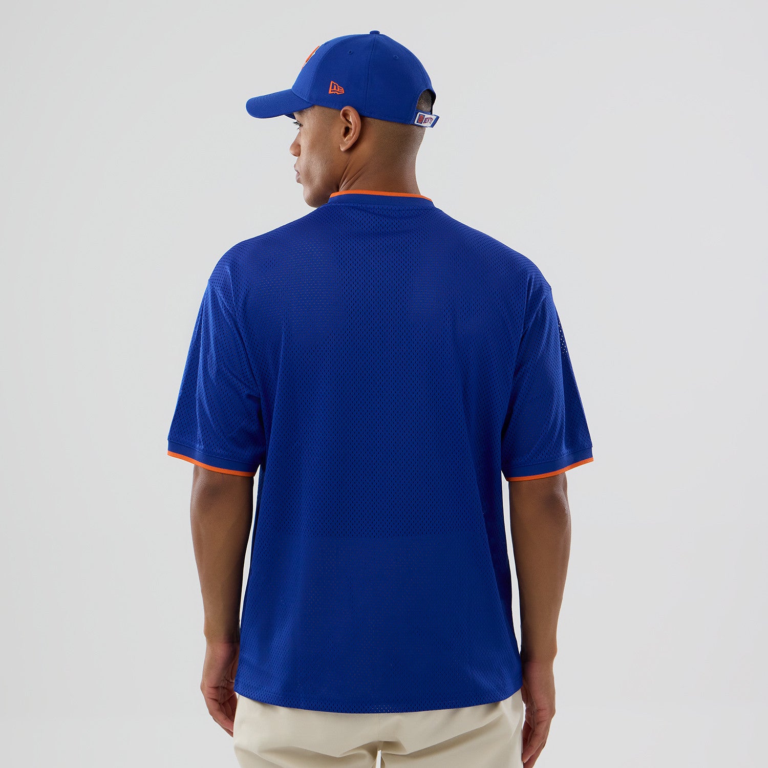 New Era - NFL Oversize Mesh Tee - New York Knicks - Headz Up 