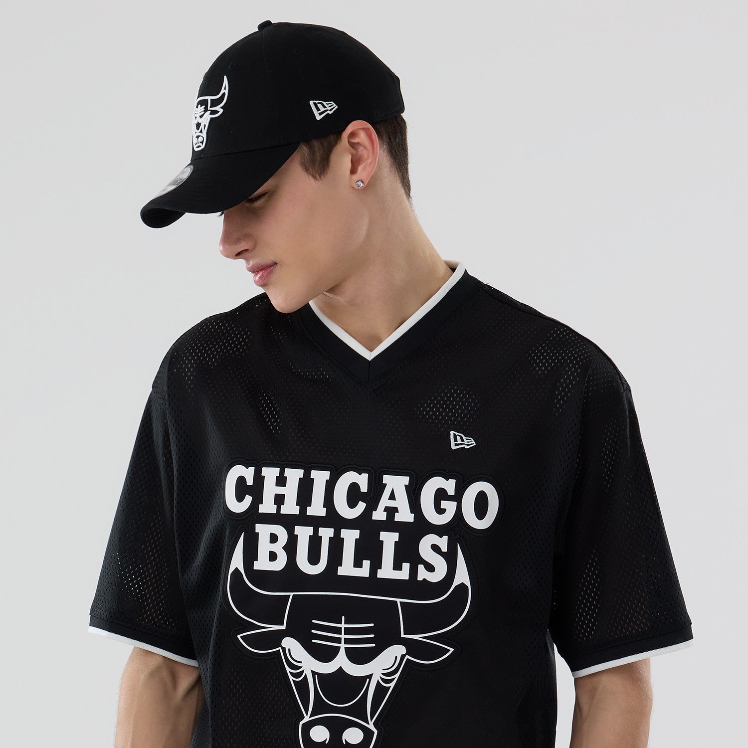New Era - NFL Oversize Mesh Tee - Chicago Bulls - Headz Up 
