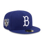 New Era - 59FIFTY - Jackie Robinson JRD - Brooklyn Dodgers - Blue - Headz Up 