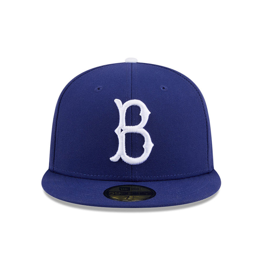 New Era - 59FIFTY - Jackie Robinson JRD - Brooklyn Dodgers - Blue - Headz Up 