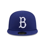 New Era - 59FIFTY - Jackie Robinson JRD - Brooklyn Dodgers - Blue - Headz Up 