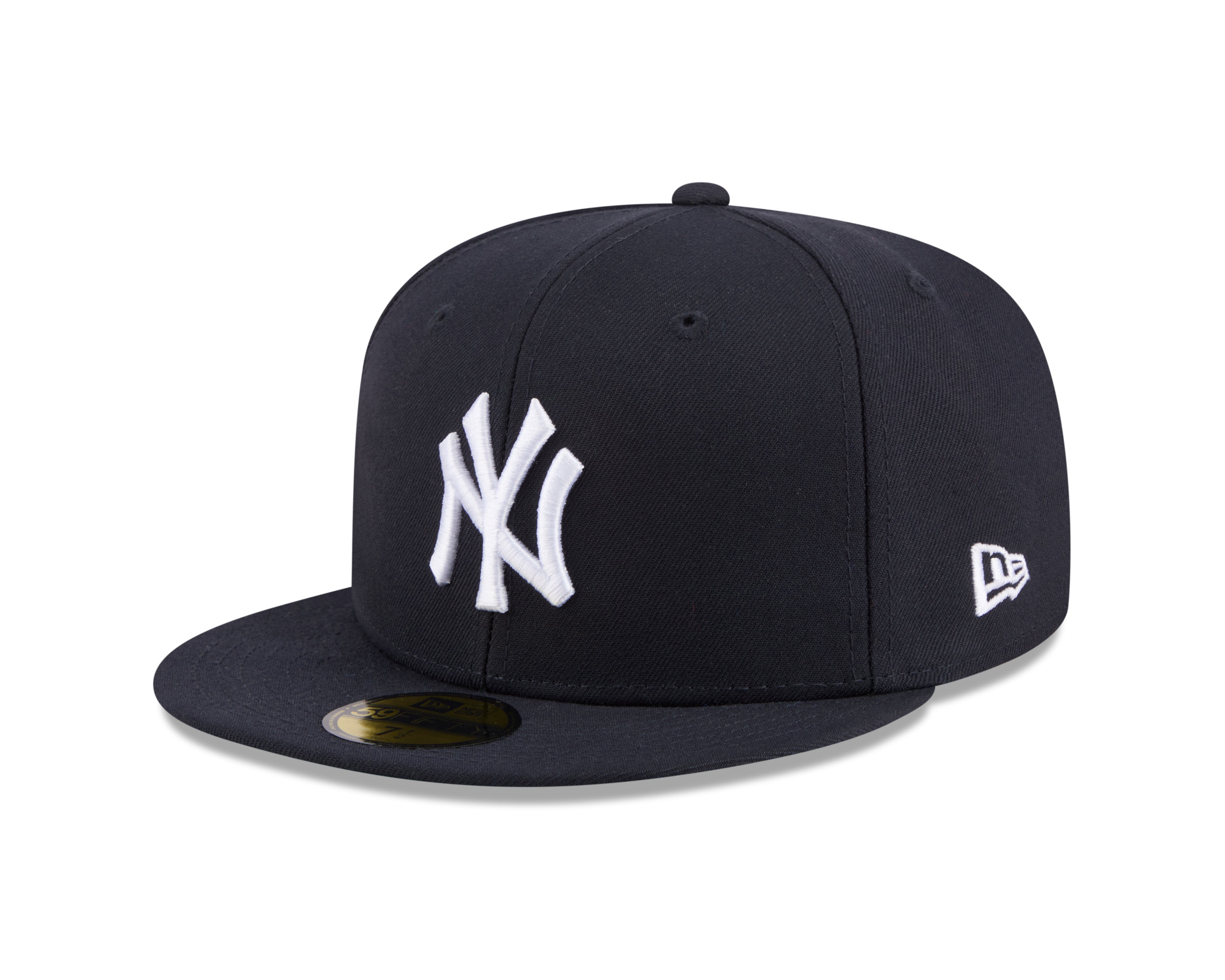 New Era 59FIFTY baseball cap med Jackie Robinson JRD logo i navy til New York Yankees, blødt materiale og justerbar pasform