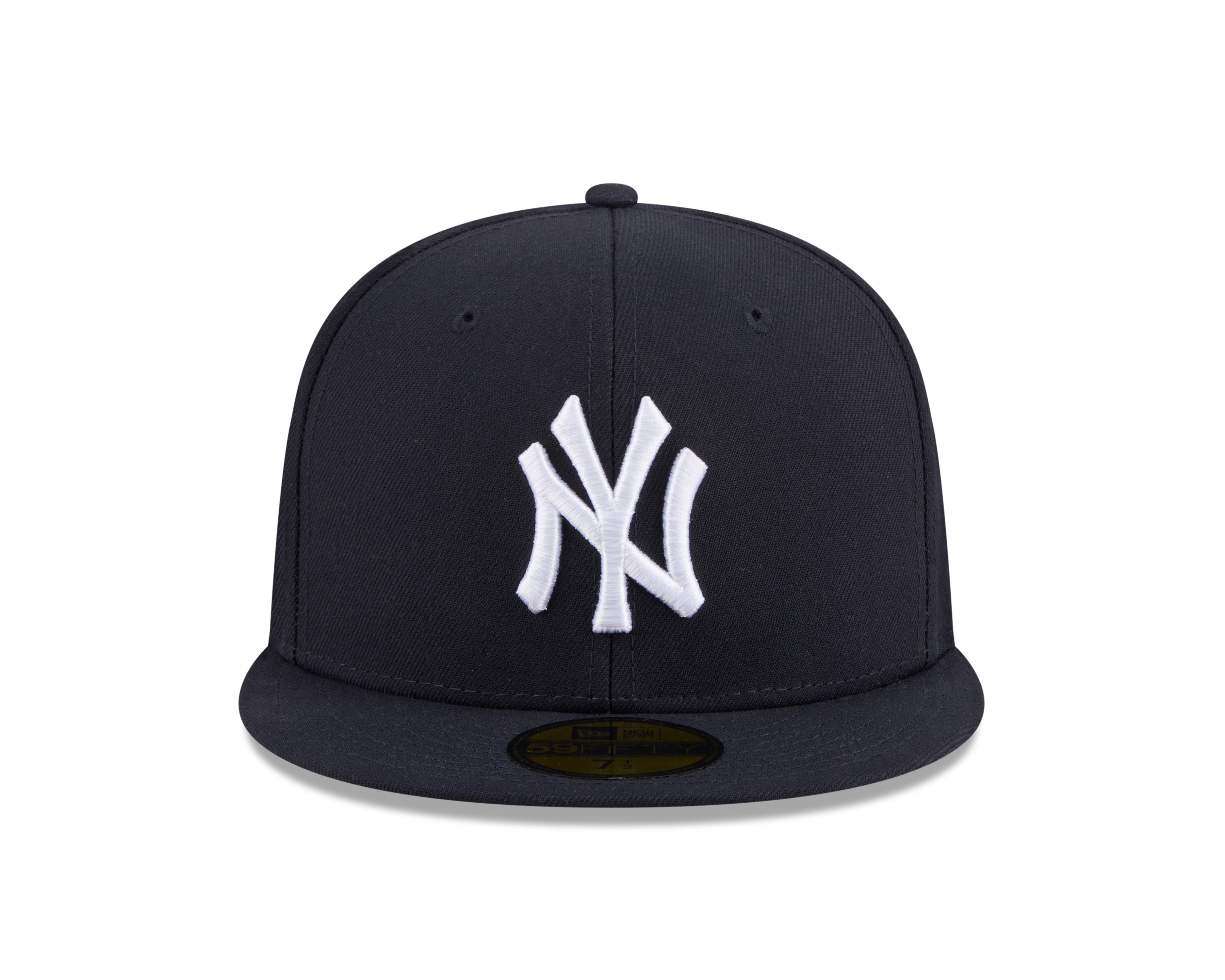 New Era 59FIFTY baseballkasket med Jackie Robinson JRD design i navy til New York Yankees, foran set fra siden