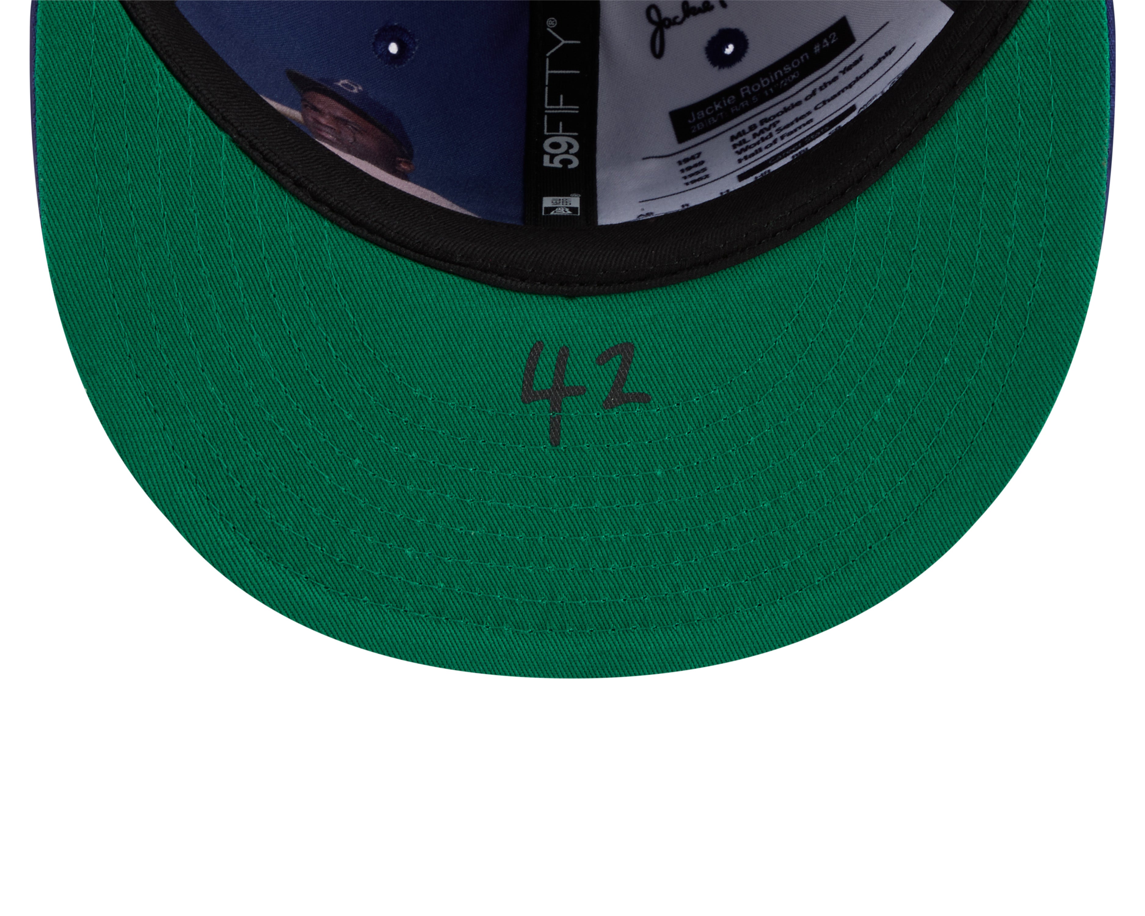 New Era - 59FIFTY - Jackie Robinson JRD - Los Angeles Dodgers - Blue - Headz Up 