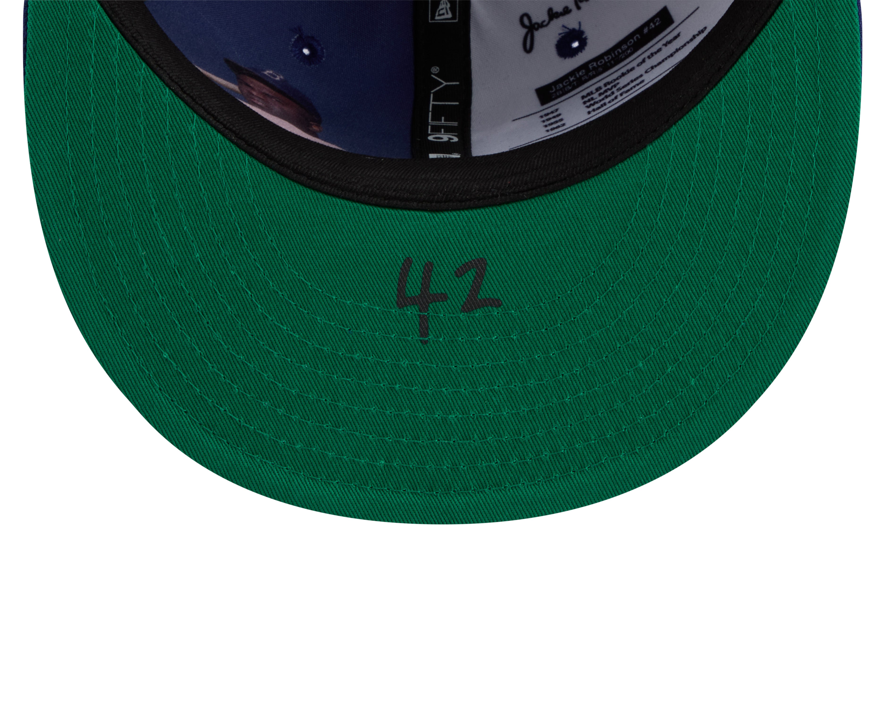 New Era Jackie Robinson Los Angeles Dodgers 9FIFTY snapback cap med Dodgers-logo og justerbar rem.
