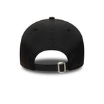 Sort New Era 9FORTY New York Yankees-kasket i sort, fremstillet af genanvendte materialer