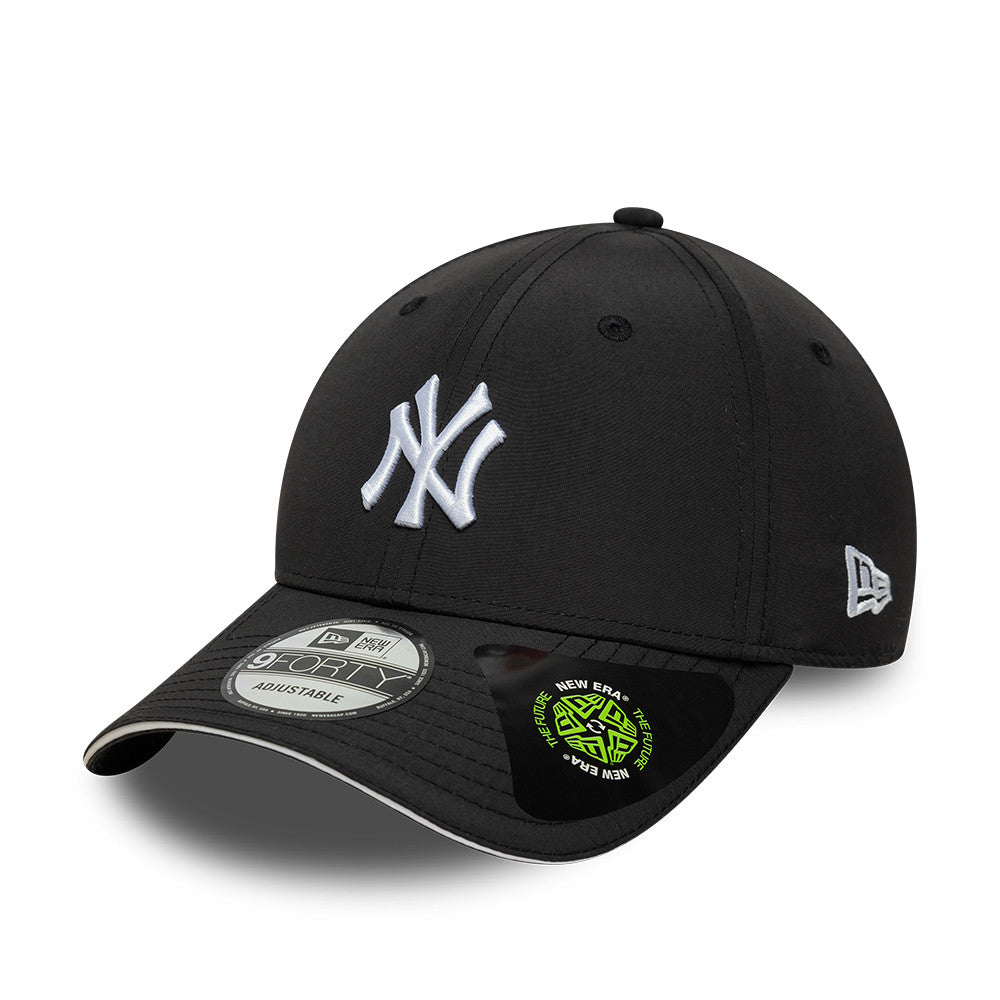 New Era 9FORTY New York Yankees cap i sort, fremstillet af genanvendt materiale