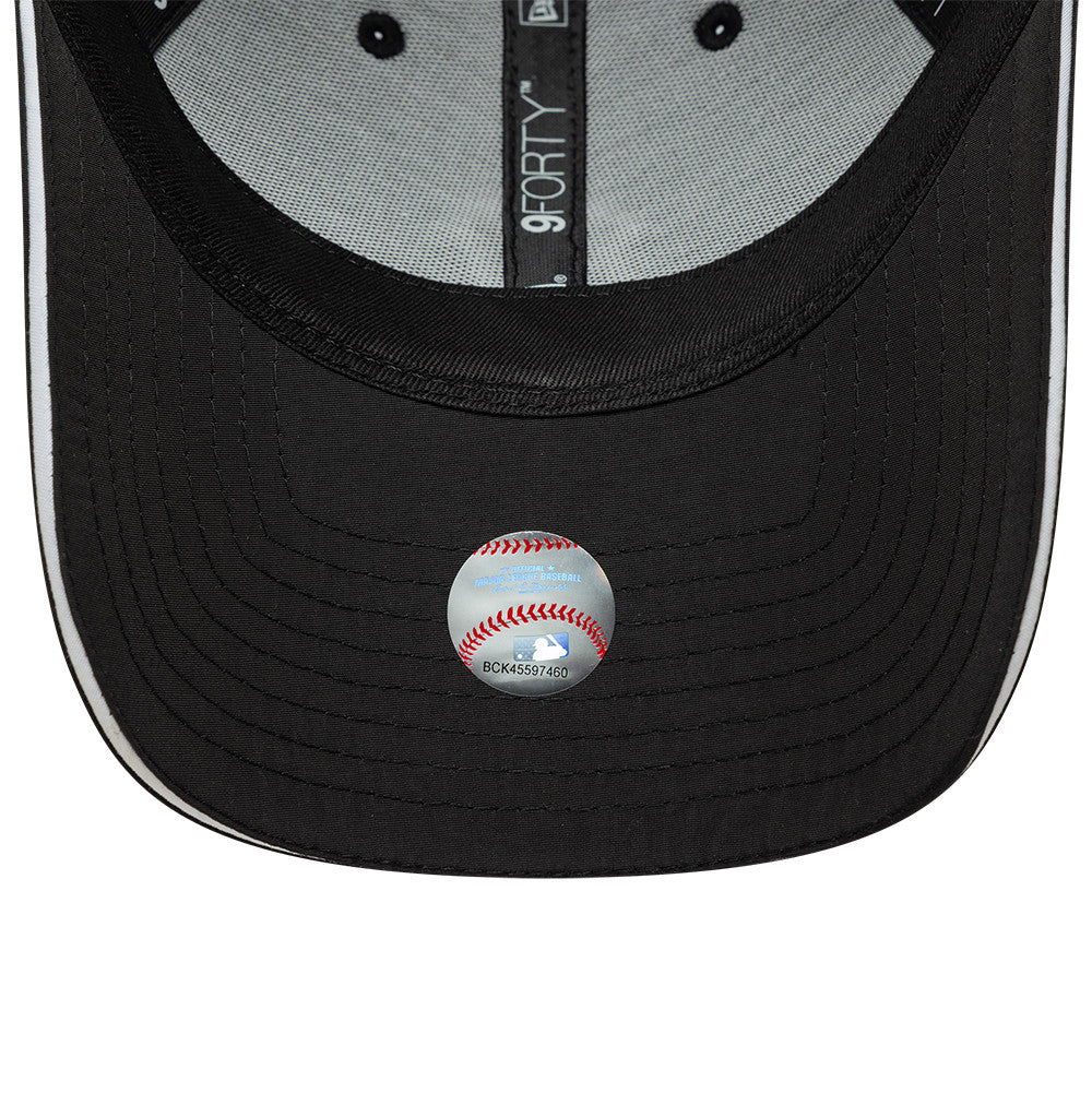 New Era 9FORTY New York Yankees cap i sort, fremstillet af genanvendt materiale