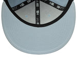 Lysblå New Era 59FIFTY fitted kasket med Los Angeles Dodgers CITY ICON-logo, sportstøjsdesign og justerbar pasform