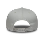 Grå og hvid New Era 9FIFTY Original Fit New York Yankees cap, frontvisning med logo og justerbar rem.
