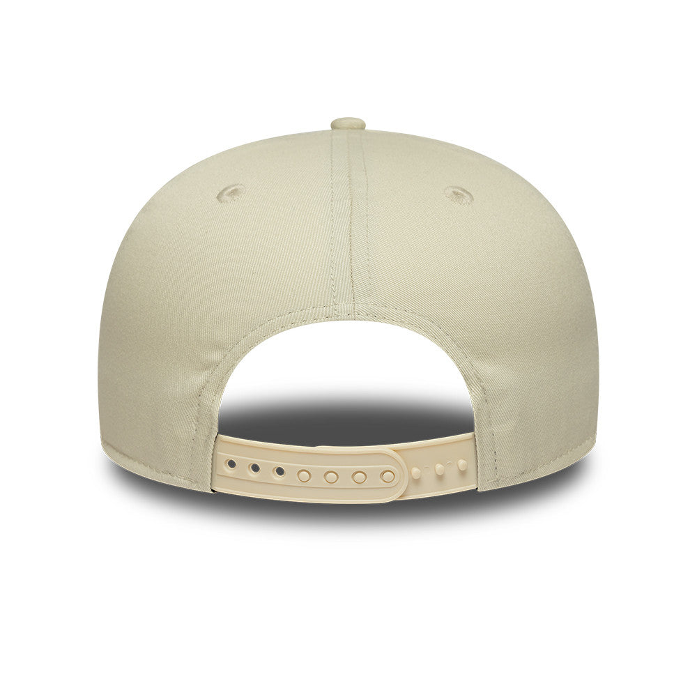 New Era 9FIFTY Original Fit Yankees Cooperstown cap i krom og navy med WS-stitched patch, justeret pasform og sportslig stil