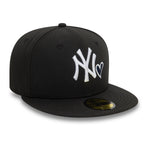 New Era - 59FIFTY Fitted Cap - New York Yankees - HEART ICON - Black/White - Headz Up 
